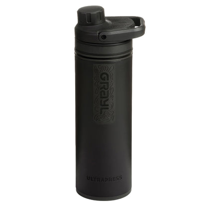 Grayl Ultrapress Purifier Bottle, Black