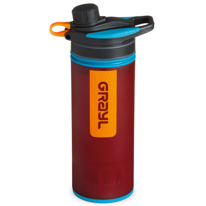 Grayl Geopress Purifier Bottle, Wanderer Red