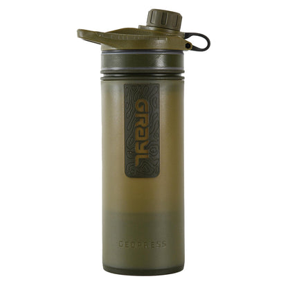 Grayl Geopress Purifier Bottle, Olive Drab