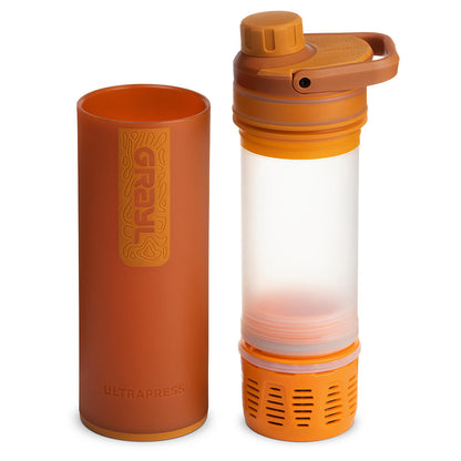 Grayl Ultrapress Purifier Bottle, Mojave Redrock