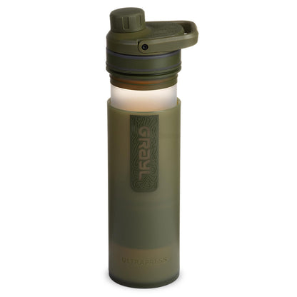 Grayl Ultrapress Purifier Bottle, Olive Drab