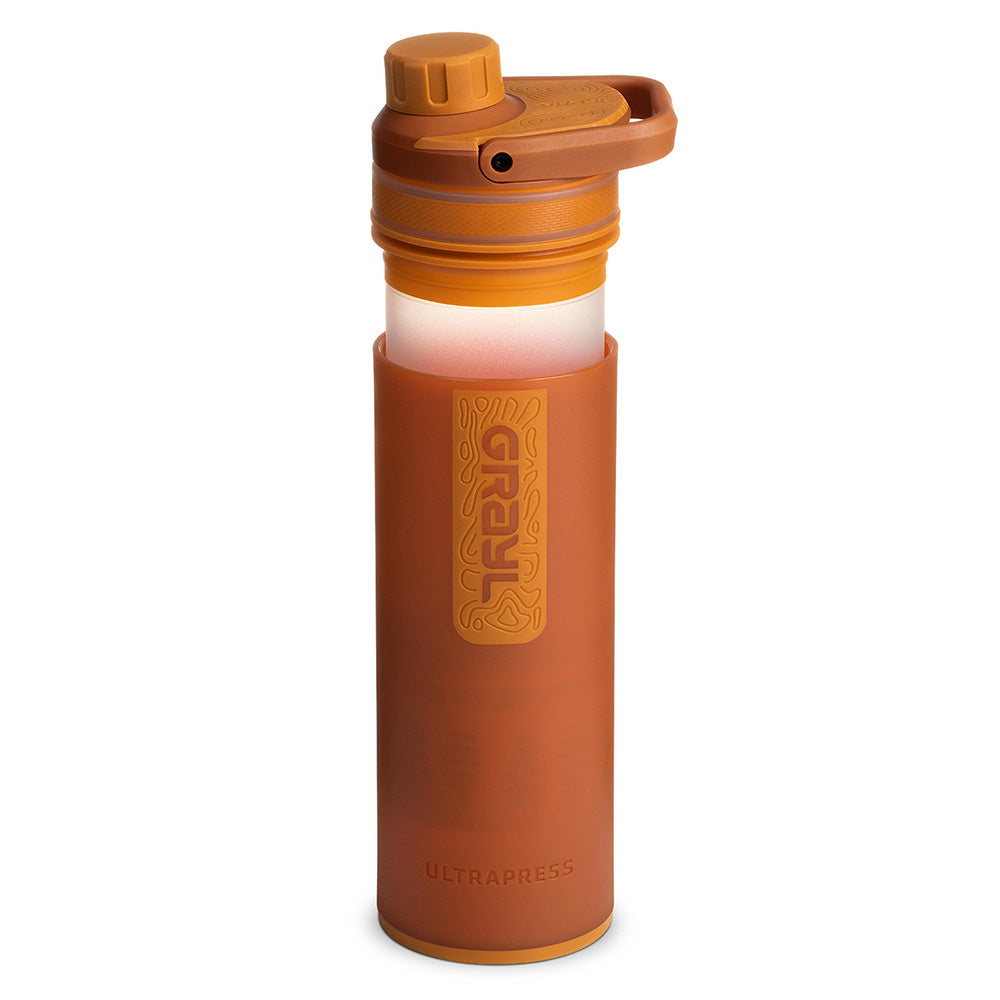 Grayl Ultrapress Purifier Bottle, Mojave Redrock