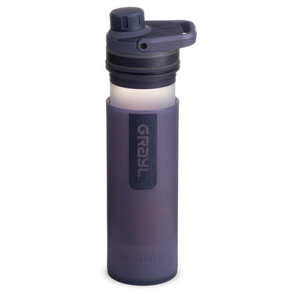 Grayl Ultrapress Purifier Bottle, Midnight Granite