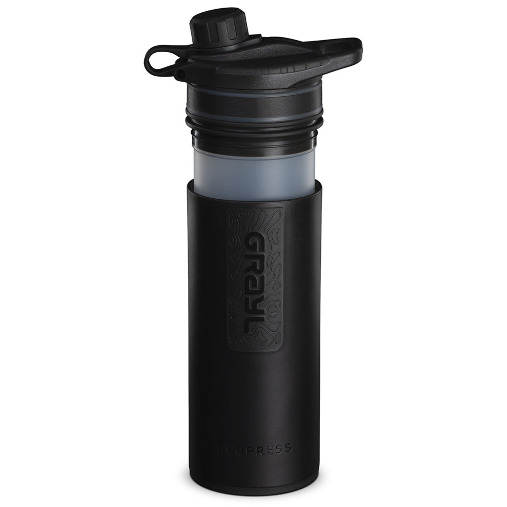 Grayl Geopress Purifier Bottle Covert Black