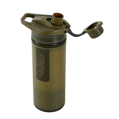 Grayl Geopress Purifier Bottle, Olive Drab