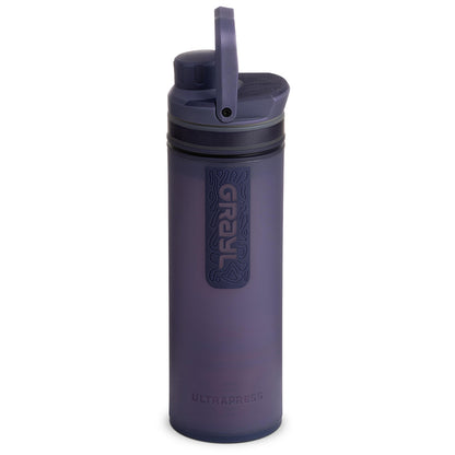 Grayl Ultrapress Purifier Bottle, Midnight Granite