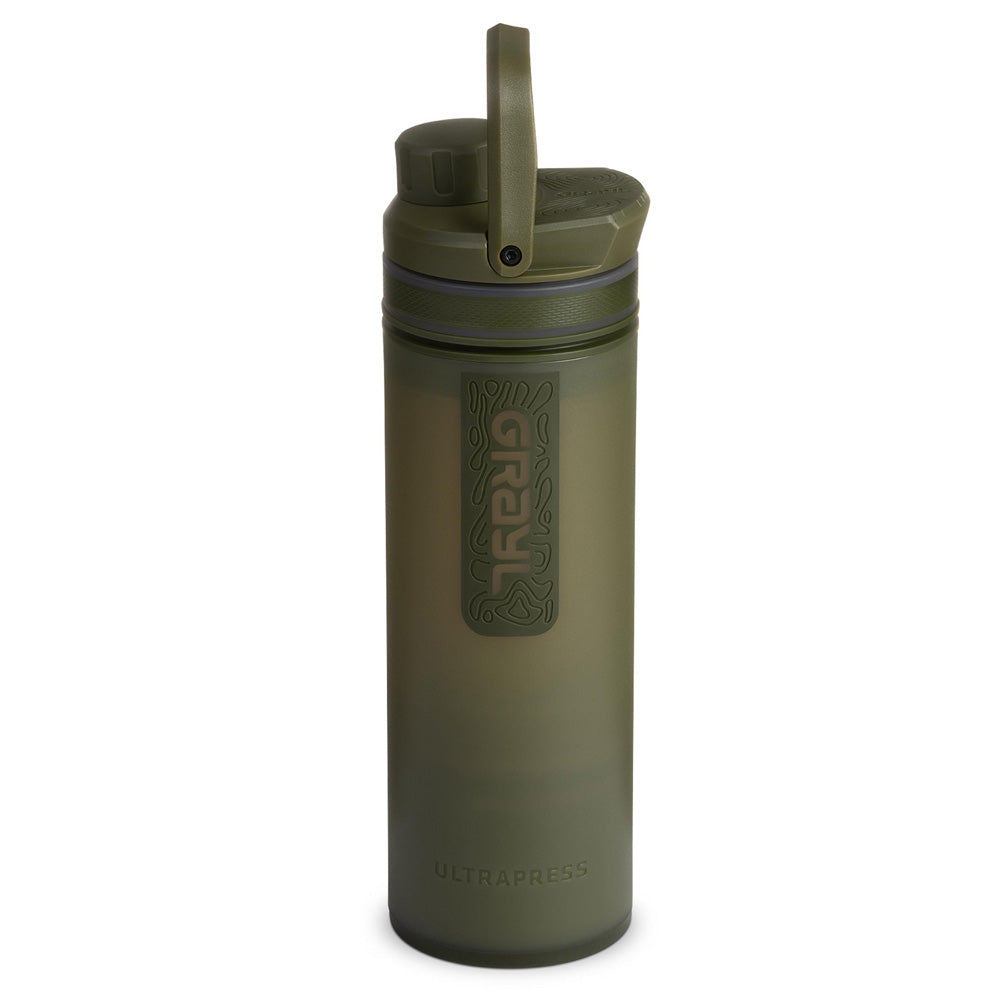 Grayl Ultrapress Purifier Bottle, Olive Drab