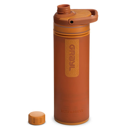 Grayl Ultrapress Purifier Bottle, Mojave Redrock