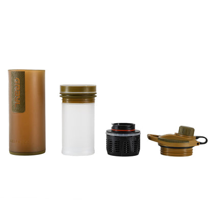 Grayl Geopress Purifier Bottle, Coyote Brown