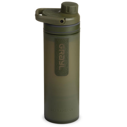 Grayl Ultrapress Purifier Bottle, Olive Drab