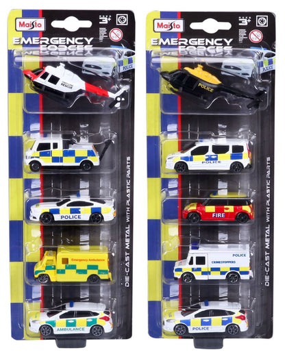 Maisto Emergency Force pack de 5, 1 pièce, assortis