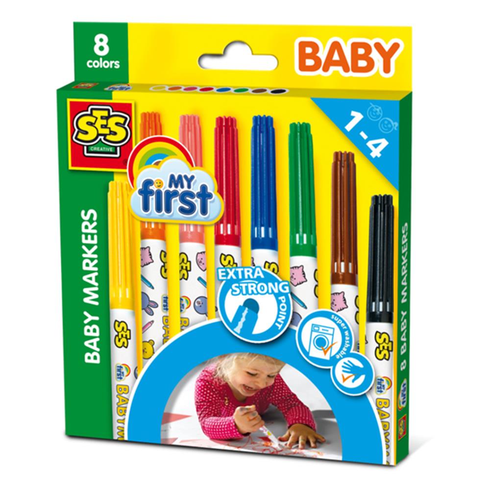 SES  Baby Marker 8 Stück