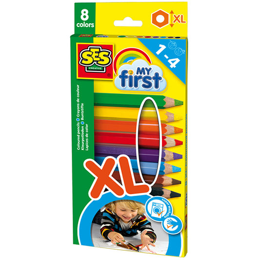 SES Baby coloured pencils, 8 pieces