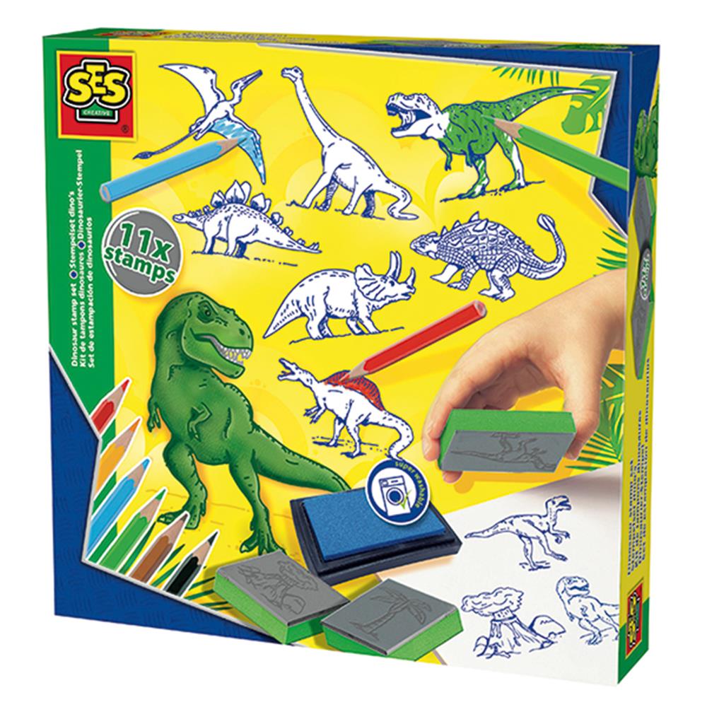 SES Dinosaur Stamp Set