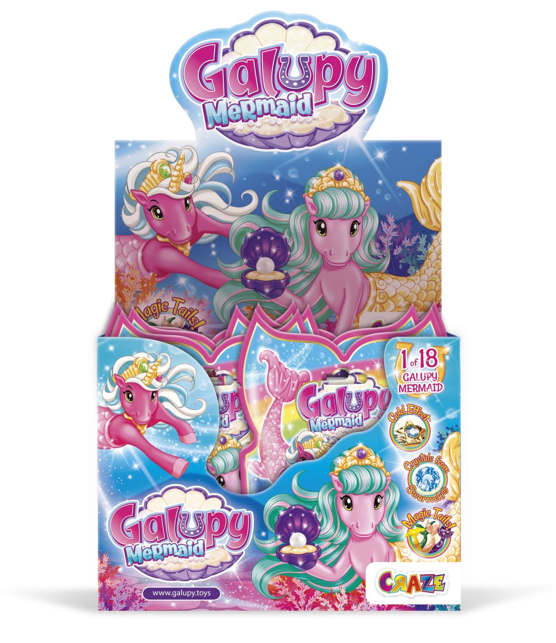 Craze Galupy Mermaid, assortiert