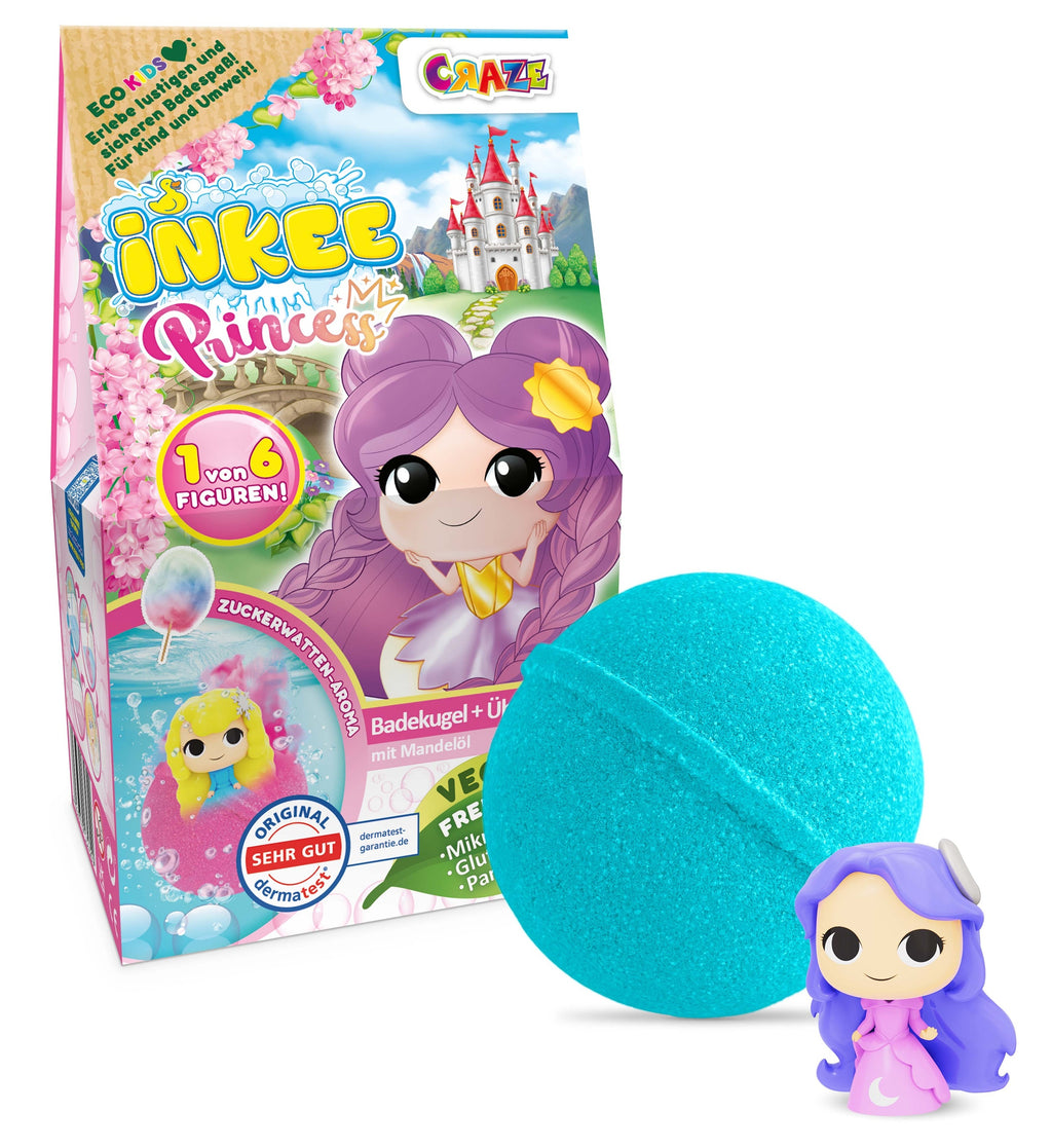 Inkee Surprise Badebombe Princess Box