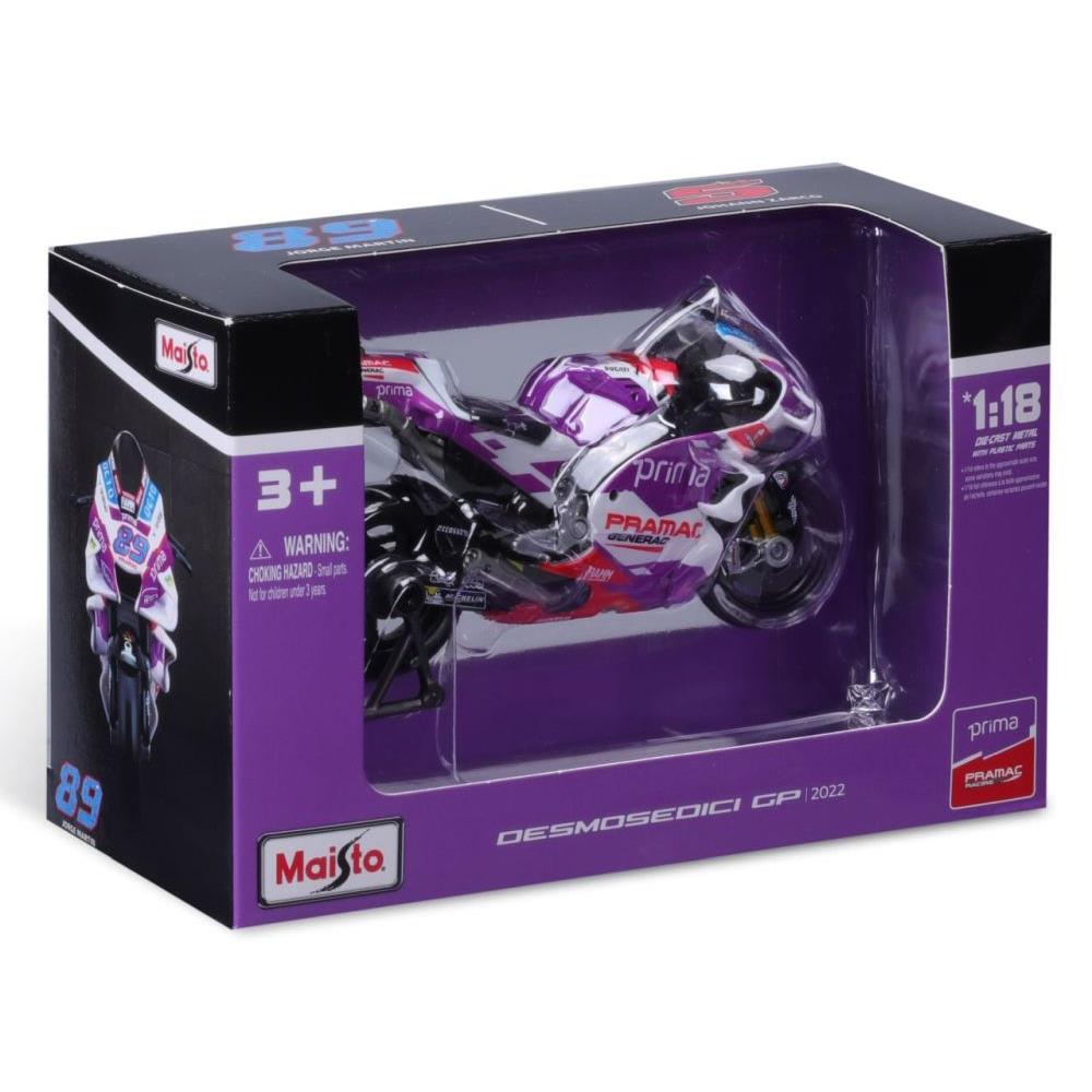 Maisto Motorrad Modell Moto GP Motorrad #5 Zarco 2022, 1:18