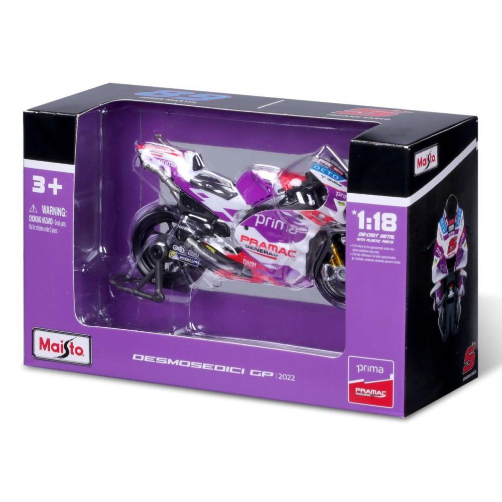 Maisto Motorrad Modell Moto GP Motorrad #89 Jorge Martin 2022, 1:18