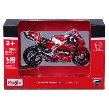 Maisto Motorrad Modell Moto GP Motorrad #43 Jack Miller 2022, 1:18