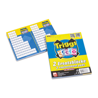 Nuremberg Triggs - blocs supplémentaires 2x80 feuilles (d)