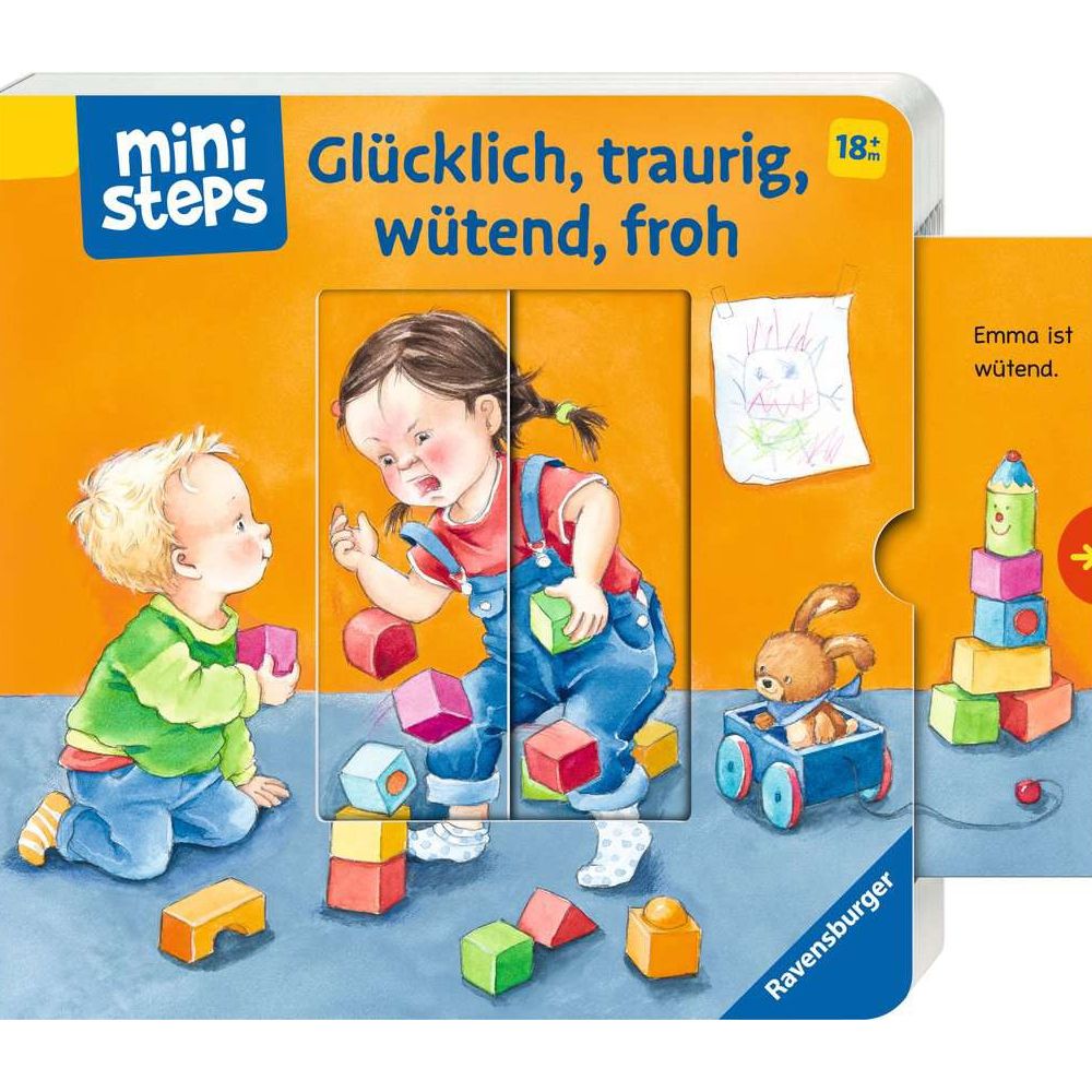 Ravensburger ministeps: Glücklich, traurig, wütend, froh