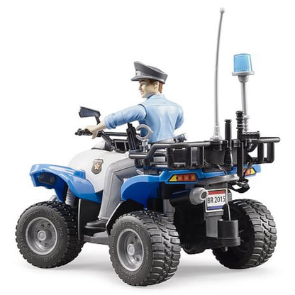 Bruder police quad with policewoman