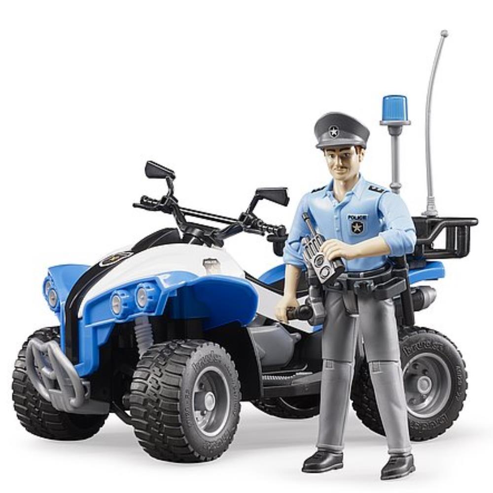 Bruder police quad with policewoman