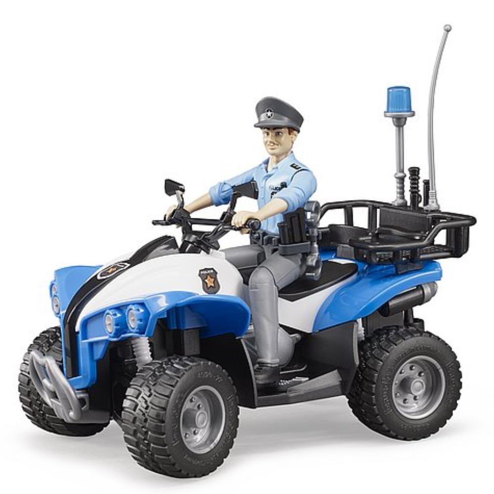 Bruder police quad with policewoman