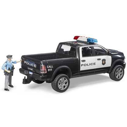 Bruder RAM 2500 Police Pickup with Policeman