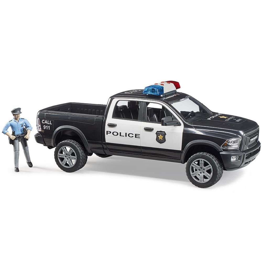 Bruder RAM 2500 Police Pickup with Policeman