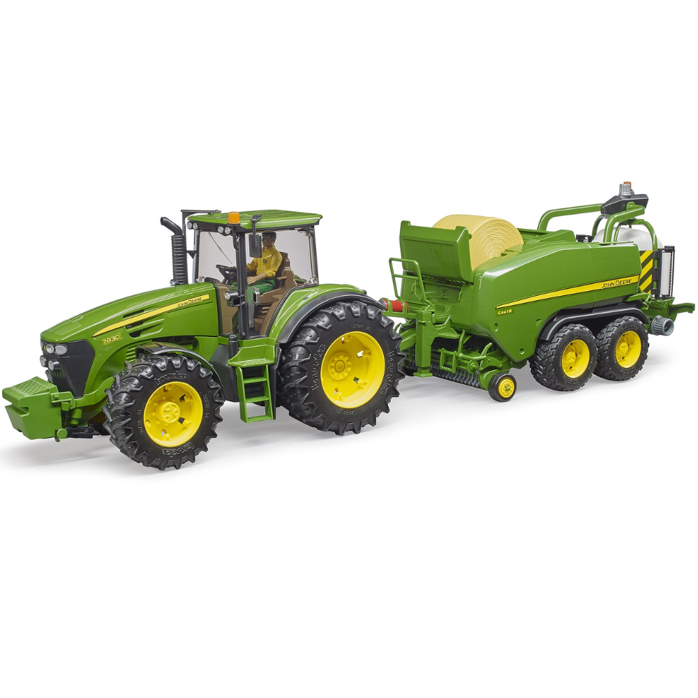 Bruder John Deere Rundballen-Presswickelkombination C441R