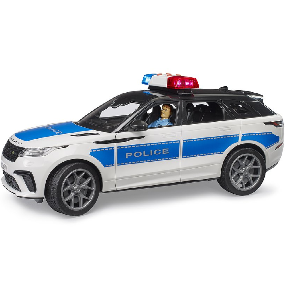 Bruder Range Rover Velar Polizeifahrzeug mit Polizist