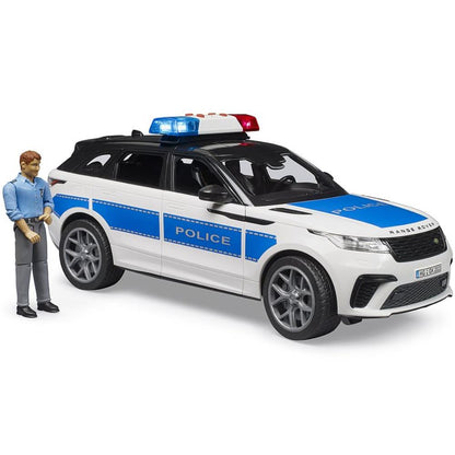 Véhicule de police Brother Range Rover Velar avec un policier