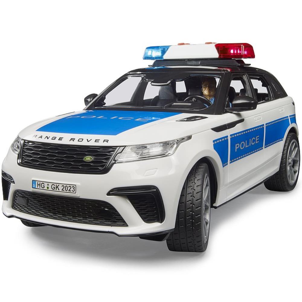 Véhicule de police Brother Range Rover Velar avec un policier