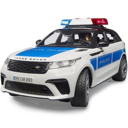 Bruder Range Rover Velar Polizeifahrzeug mit Polizist