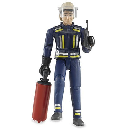 Brother fireman with helmet