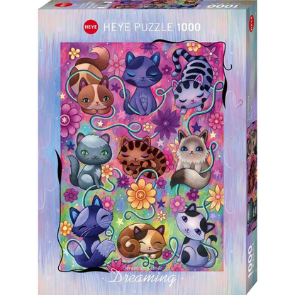 Puzzle Kitty Cats Standard, 1000 Teile