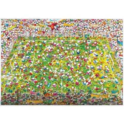 Puzzle Dreieckspuzzle Crazy World Cup, Mordillo, 4000 Teile