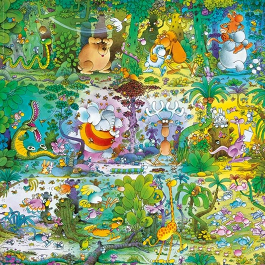 Heye Puzzle Puzzle carré sur la faune, 1000 pièces