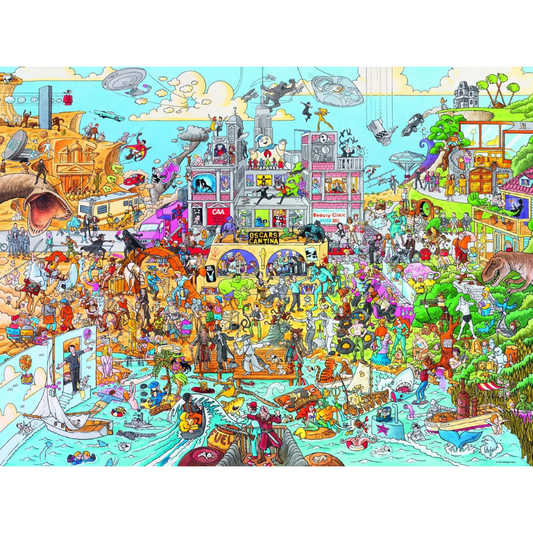 Heye Puzzle Hollyworld Trainingular 1500 pièces