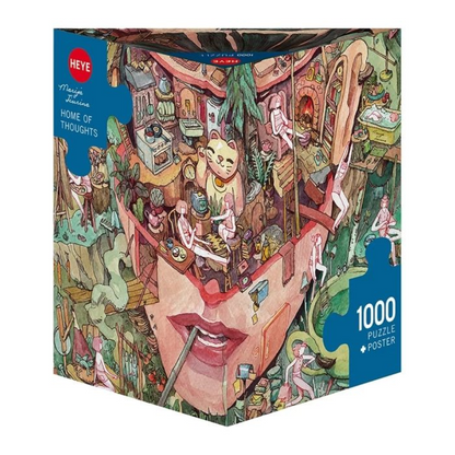 Puzzle Home of Thoughts Triangular, 1000 Teile