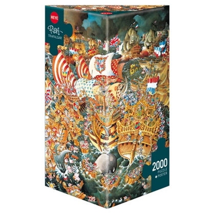 Puzzle Trafalgar Triangular, 2000 Teile