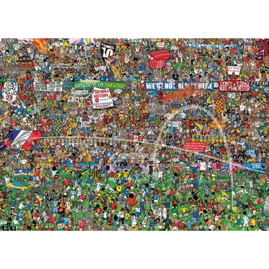 Heye Puzzle Coupe du Monde Xtra Puzzle Histoire du Football, 3000 pièces