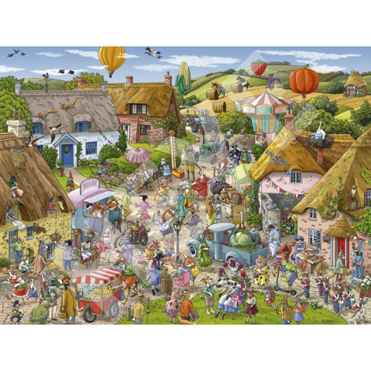 Heye Puzzle Country Fair Triangular 1500 pieces