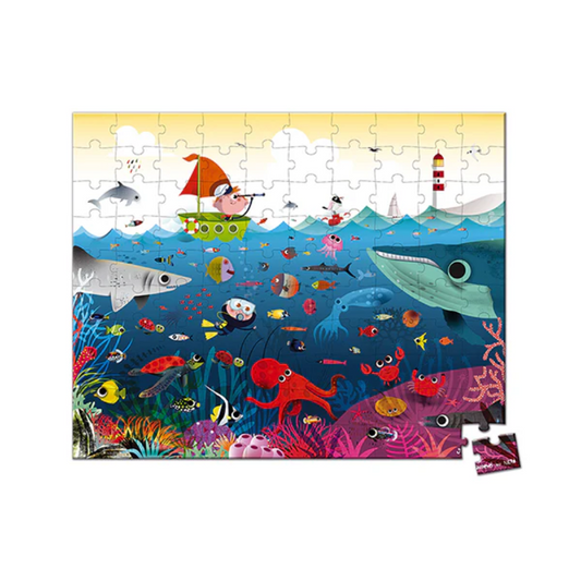 Puzzle Unterwasserwelt, 100 Teile