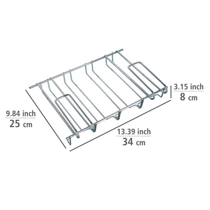 Porte-verre pour placard encastré Wenko, 34x25x8cm