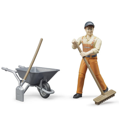 Bruder figure set municipal worker