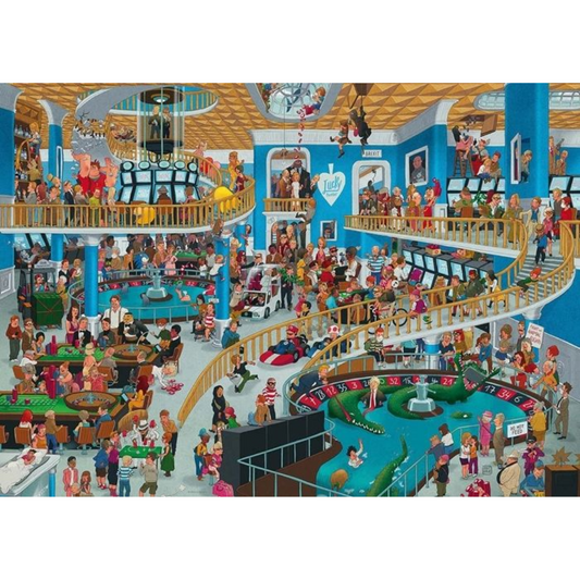 Heye Puzzle Chaotic Casino Triangular 1000 pieces