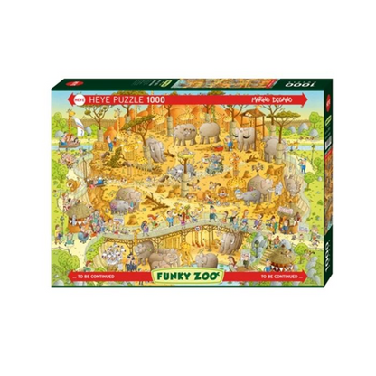 Puzzle African Habitat - Standard Puzzle, 1000 Teile