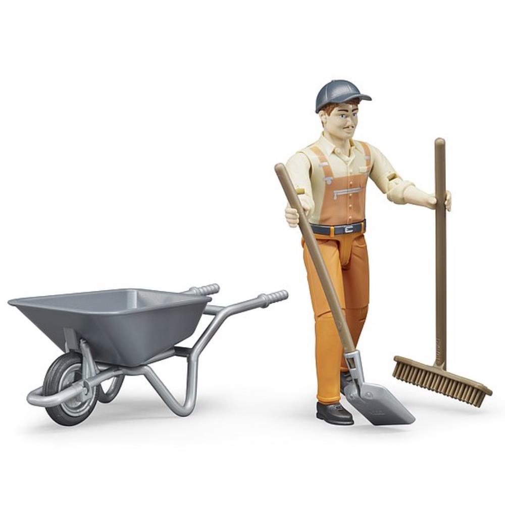 Bruder figure set municipal worker